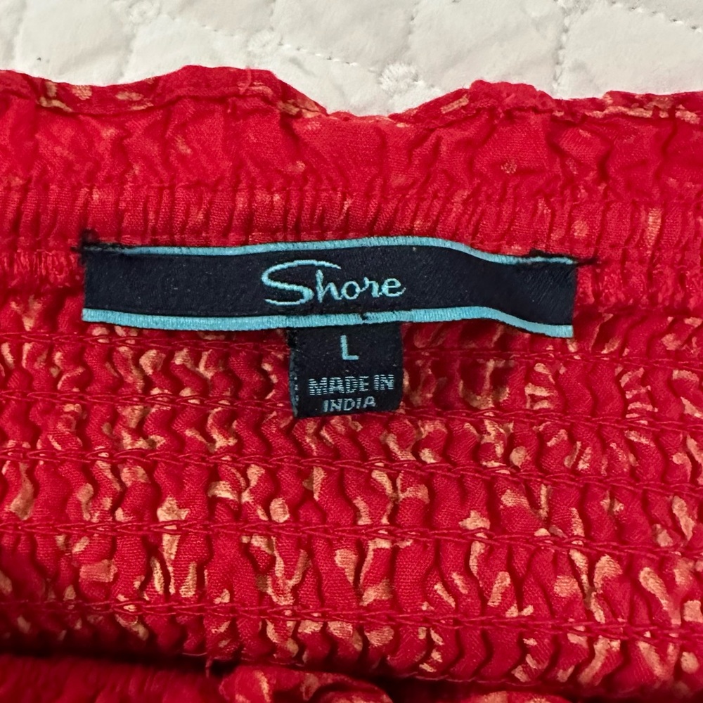 Shore Smocked Ruffle Hem Romper - Picture 9 of 10